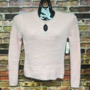 Rose Blush long sleeve sweater